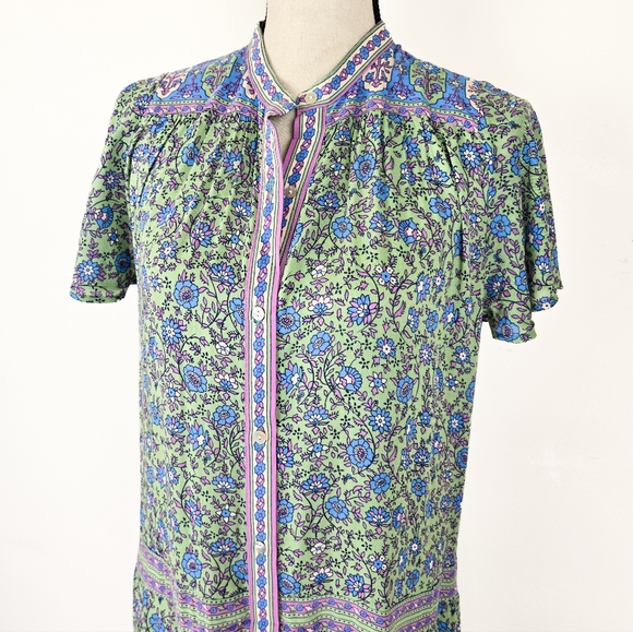 EUC Spell Jasmine Flutter Sleeve Maxi Dress - Picture 3 of 10